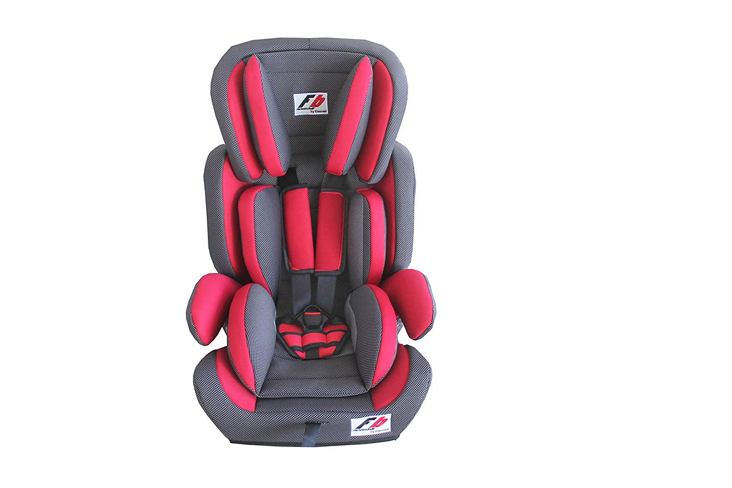 Elemed Reinforced 123RGL Child Car Seat Group 1 2 3 Red
