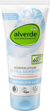 alverde body lotion ultra sensitive, 200 ml