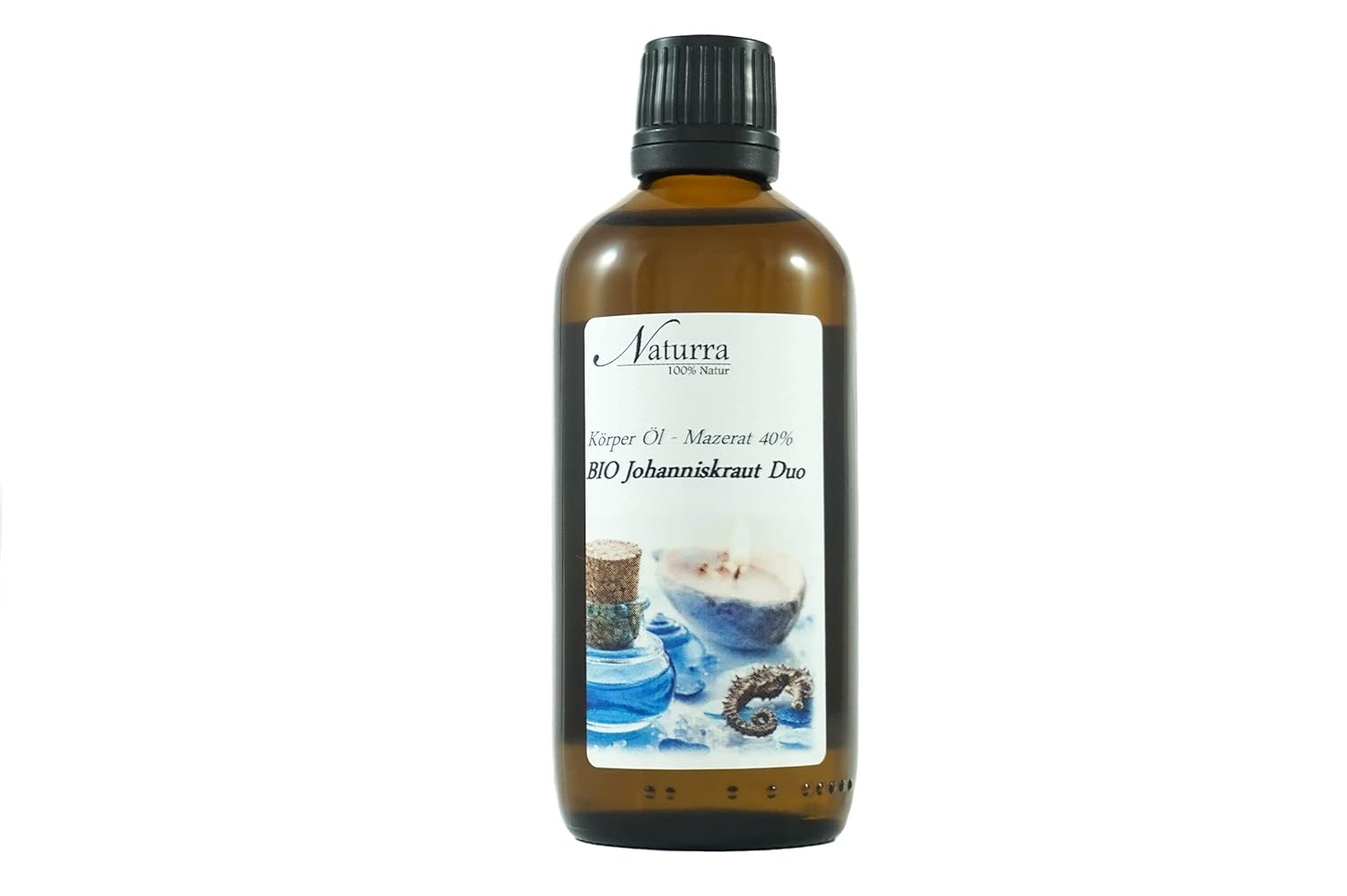Naturra Organic St John\'s Wort Duo with 2. Naturra Oil 100ml Glass