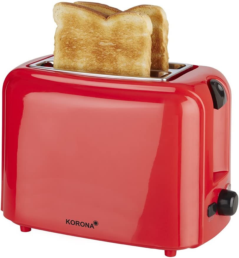 Korona Toaster, 760 W, red