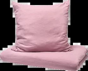 Muslin bed linen set, pink, 135 x 200 + 80 x 80 cm, 1 piece
