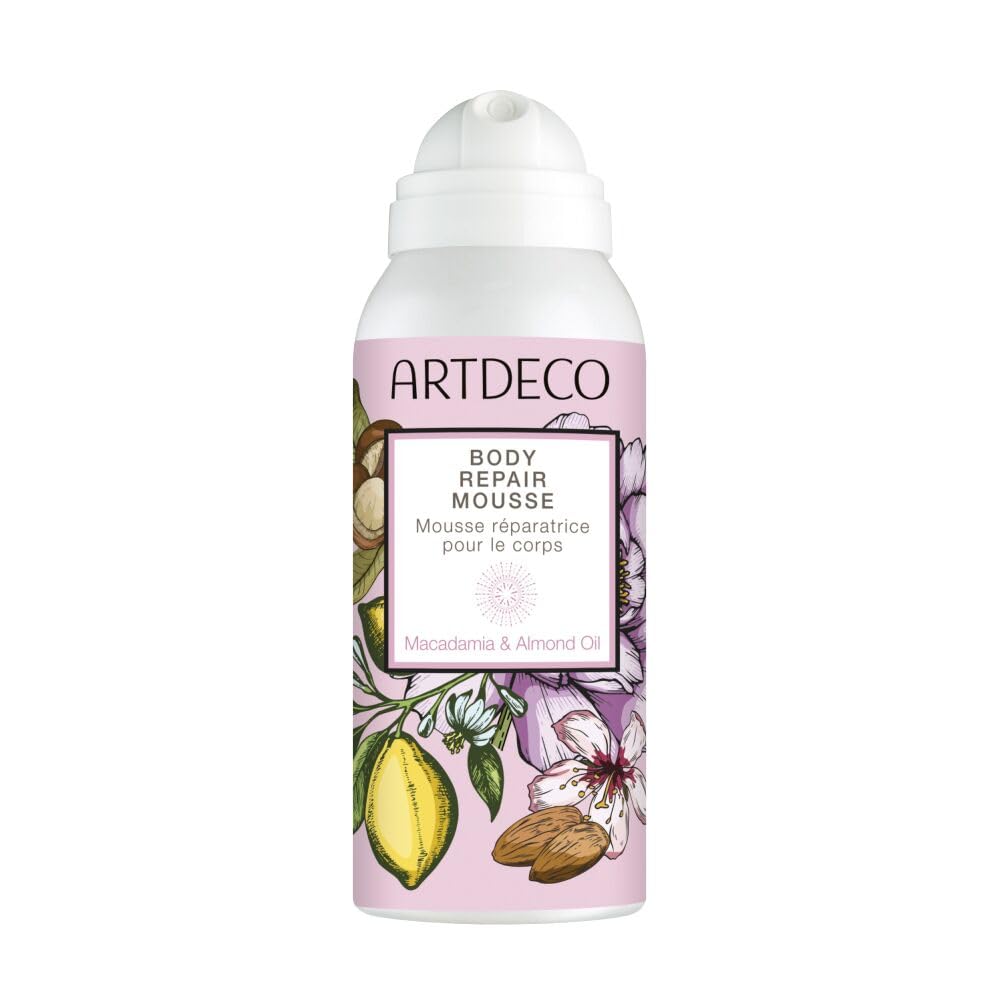 ARTDECO Body Repair Mousse - Rich Body Mousse with Delicate Fragrance of Peony and Bergamot - 1 x 100 ml