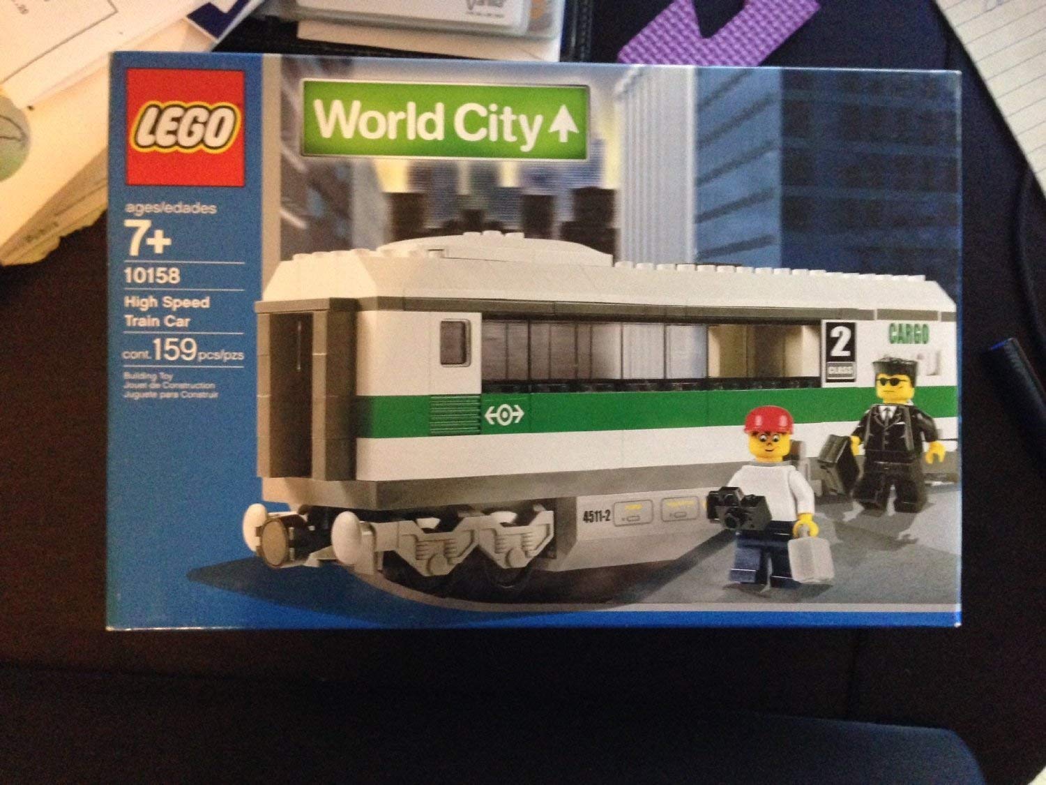 Lego 10158 High Speed Train Car By Lego