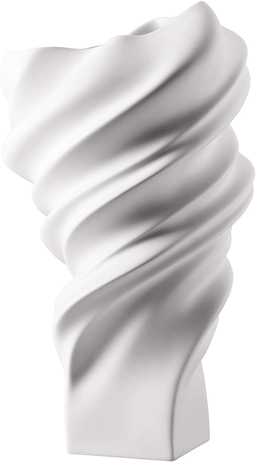 Rosenthal – Squall – Porcelain Vase White Matt Height 32 Cm