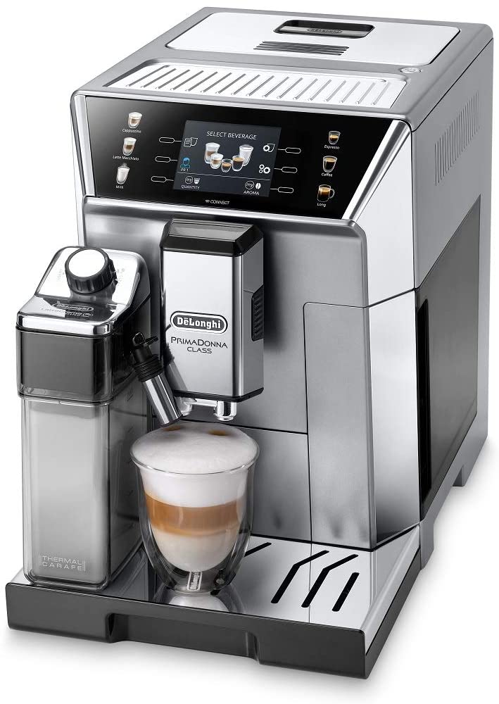 DeLonghi PrimaDonna Class Fully Automatic Coffee Machine with Milk System, 