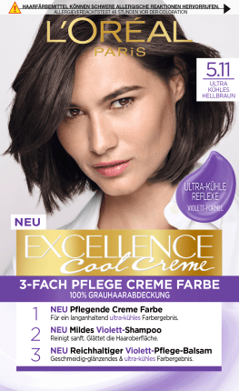 Excellence Hair Color Cool Cream Light Brown 5.11, 1 pc