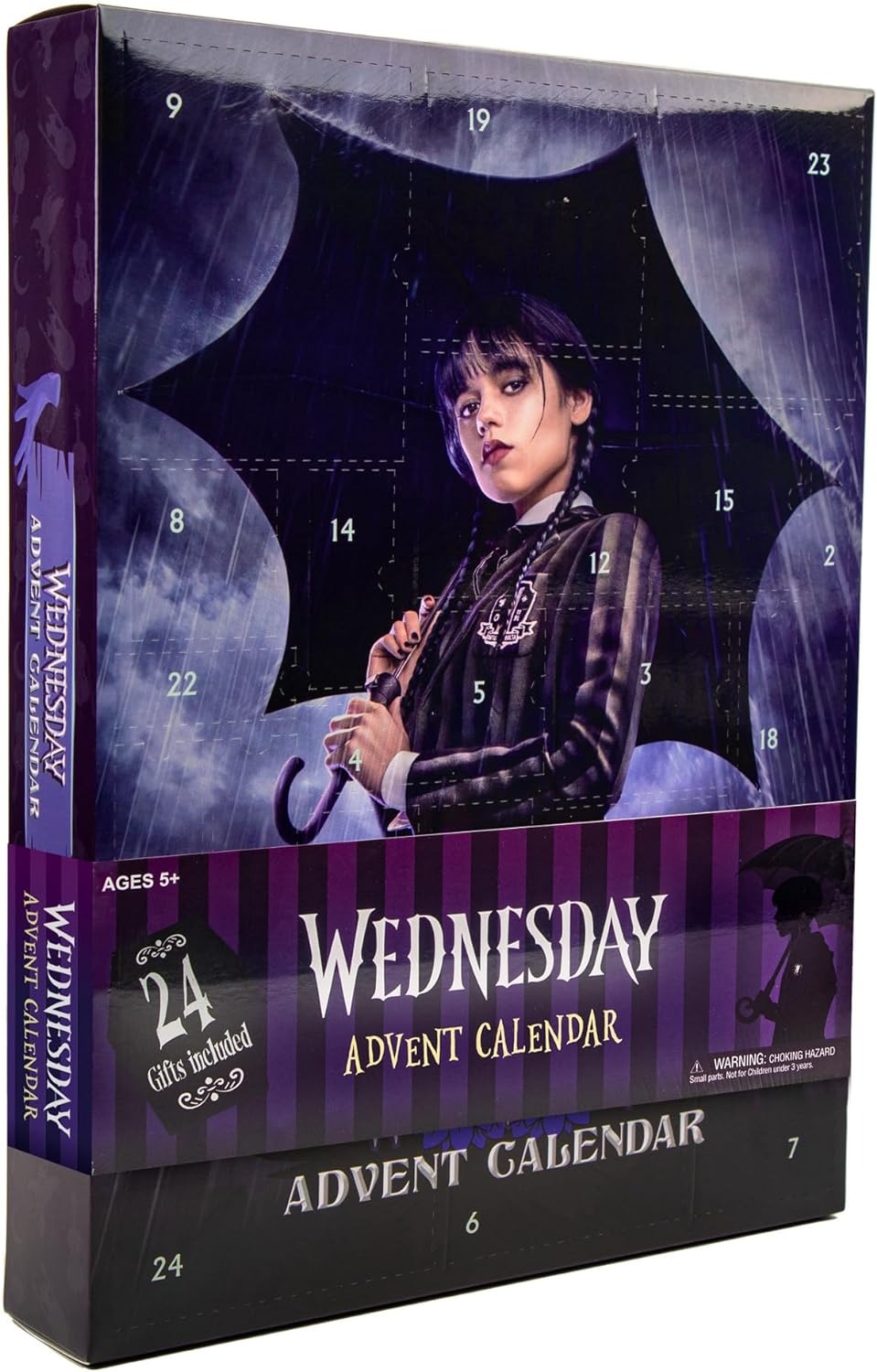 Cinereplicas Wednesday - Wednesday Addams Advent Calendar - Official Licence

