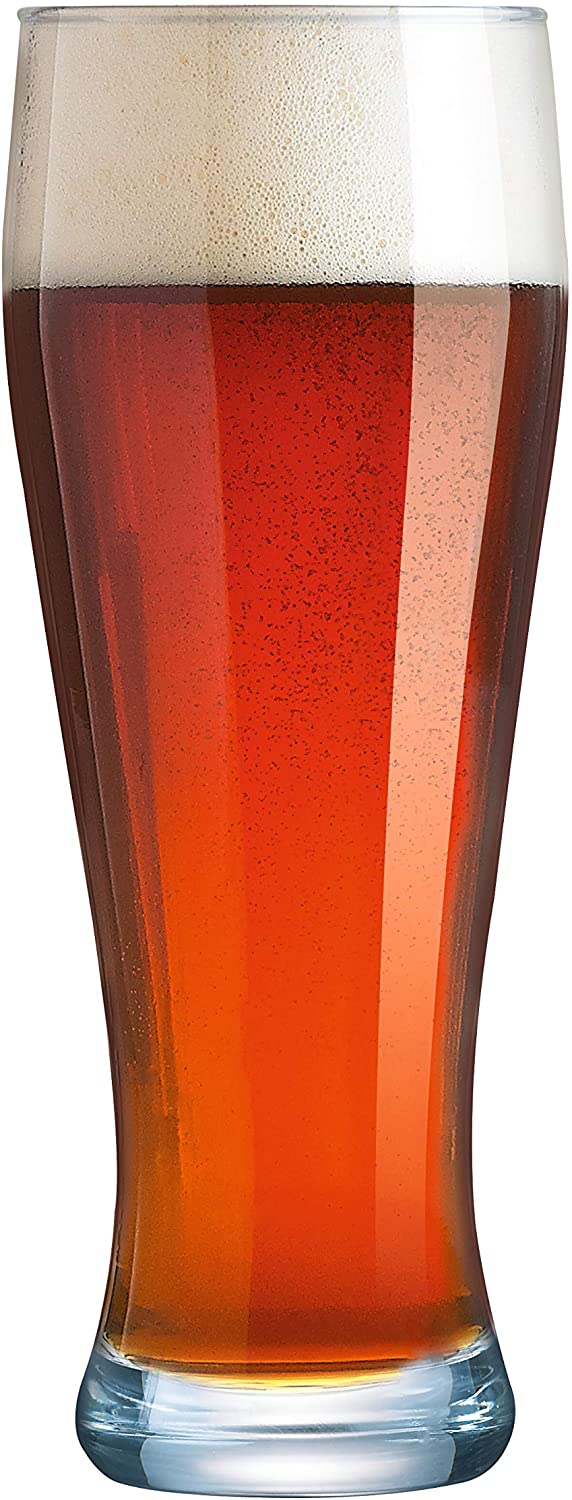 Arcoroc 6 Wheat Beer Glasses for Wheat Beer Glass 0.5 Litre
