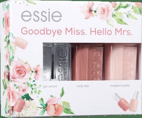 Nail polish set Goodbye Ms. Hello Mrs. Gel Setter, 3 ST
