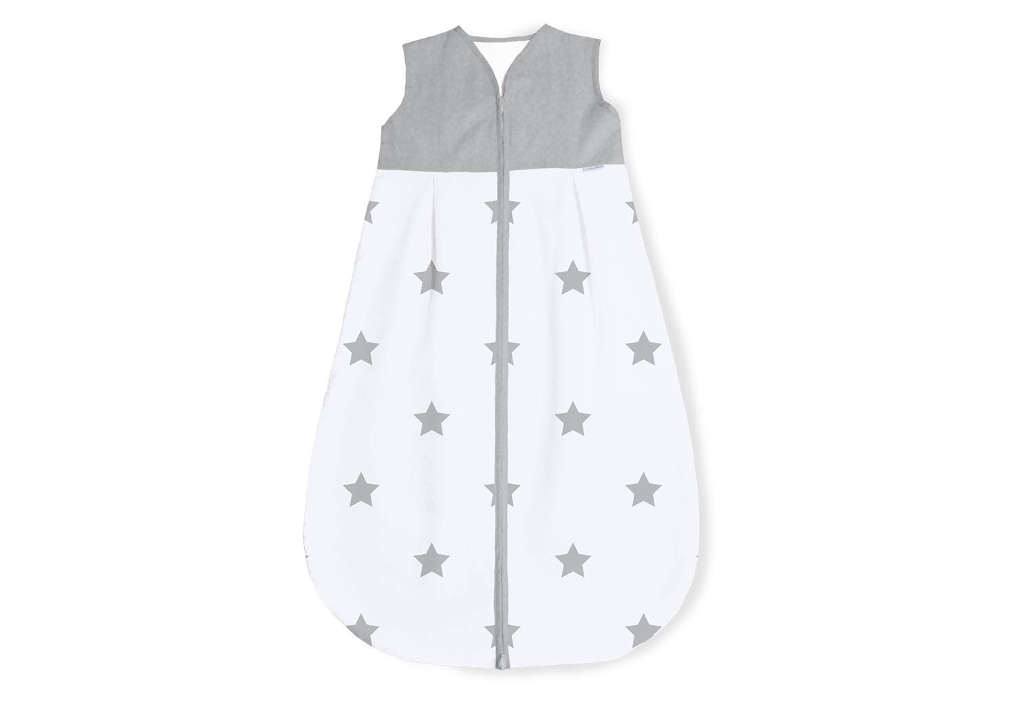 Pinolino 76022-8W90 Winter Sleeping Bag with Stars Design 90 cm Grey
