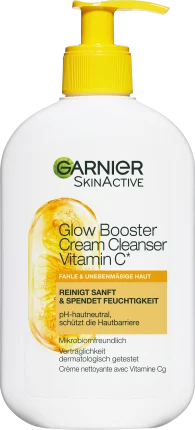 Garnier Skin Active Cleansing Gel Glow Booster Vitamin C, 250 ml