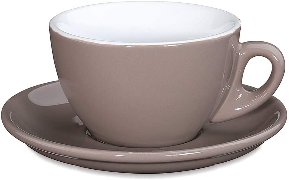 Cilio Cappuccino Cup with Saucer Porcelain