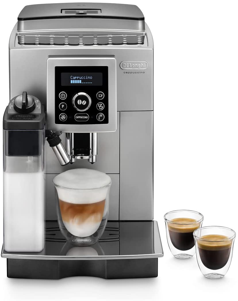 DeLonghi De\'Longhi ECAM 23.460.SB Fully Automatic Coffee Machine (15 Bar Pressure, 