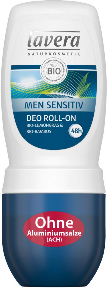 Lavera Bio Men Sensitive Roll-On Deodorant (6 x 50 ml)