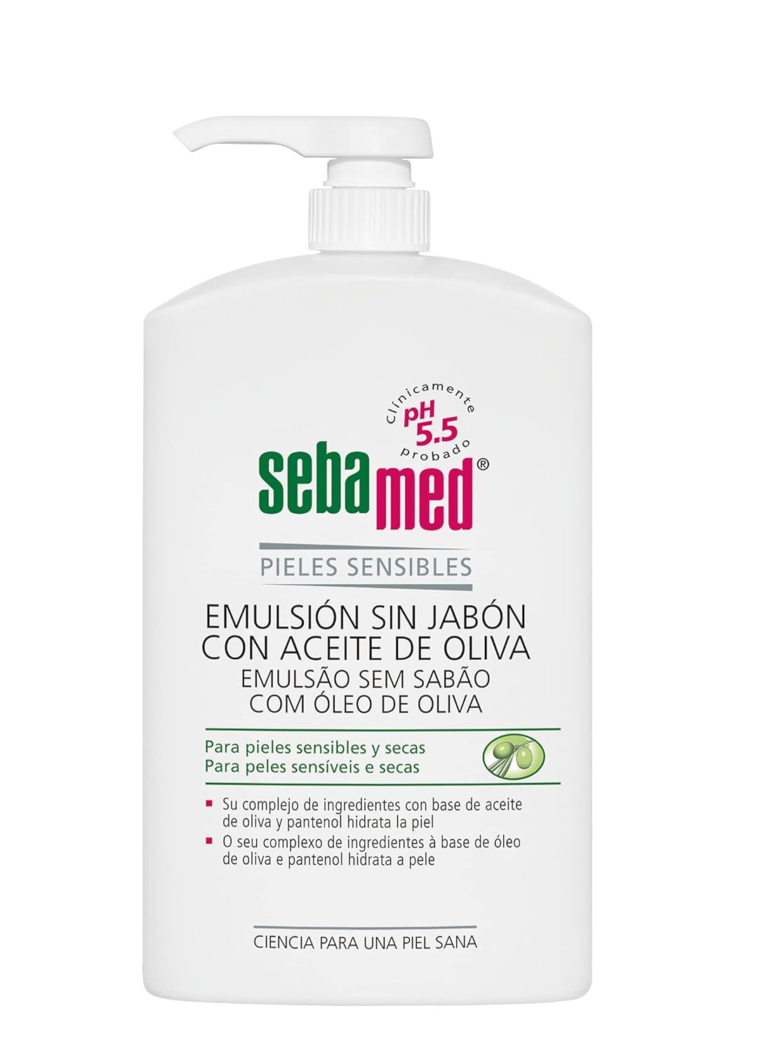 SEBAMED EMULSION WITH ACEITE DE OLIVA 1000ml