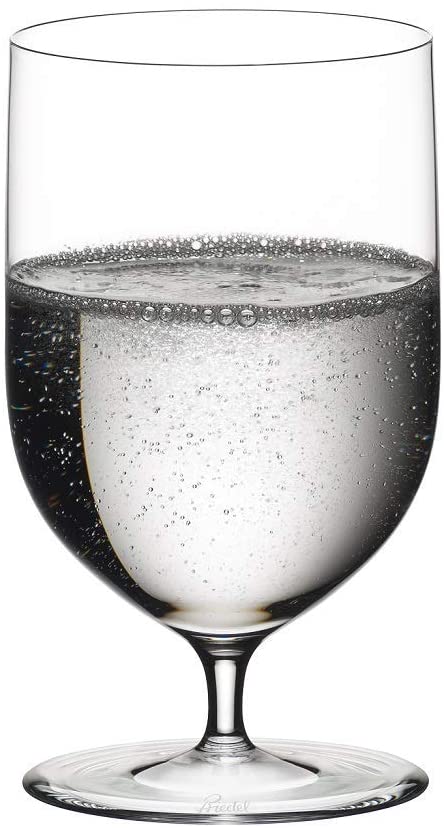crystal water glass