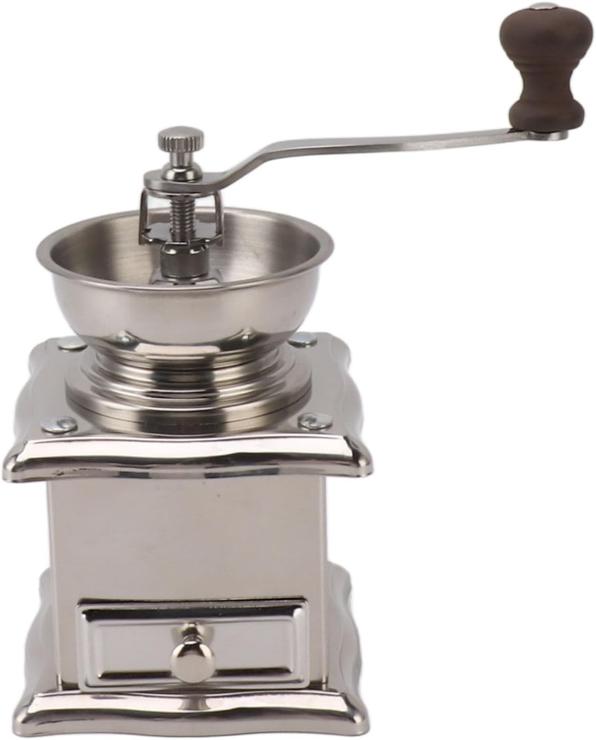 generisch Generic Hand Bean Coffee Grinder Hand Bean Coffee Grinder High Accuracy Durable Portable Hand Crank Coffee Grinder for Home Camping Office (Primary Color) Generic9tnsxhco84-11