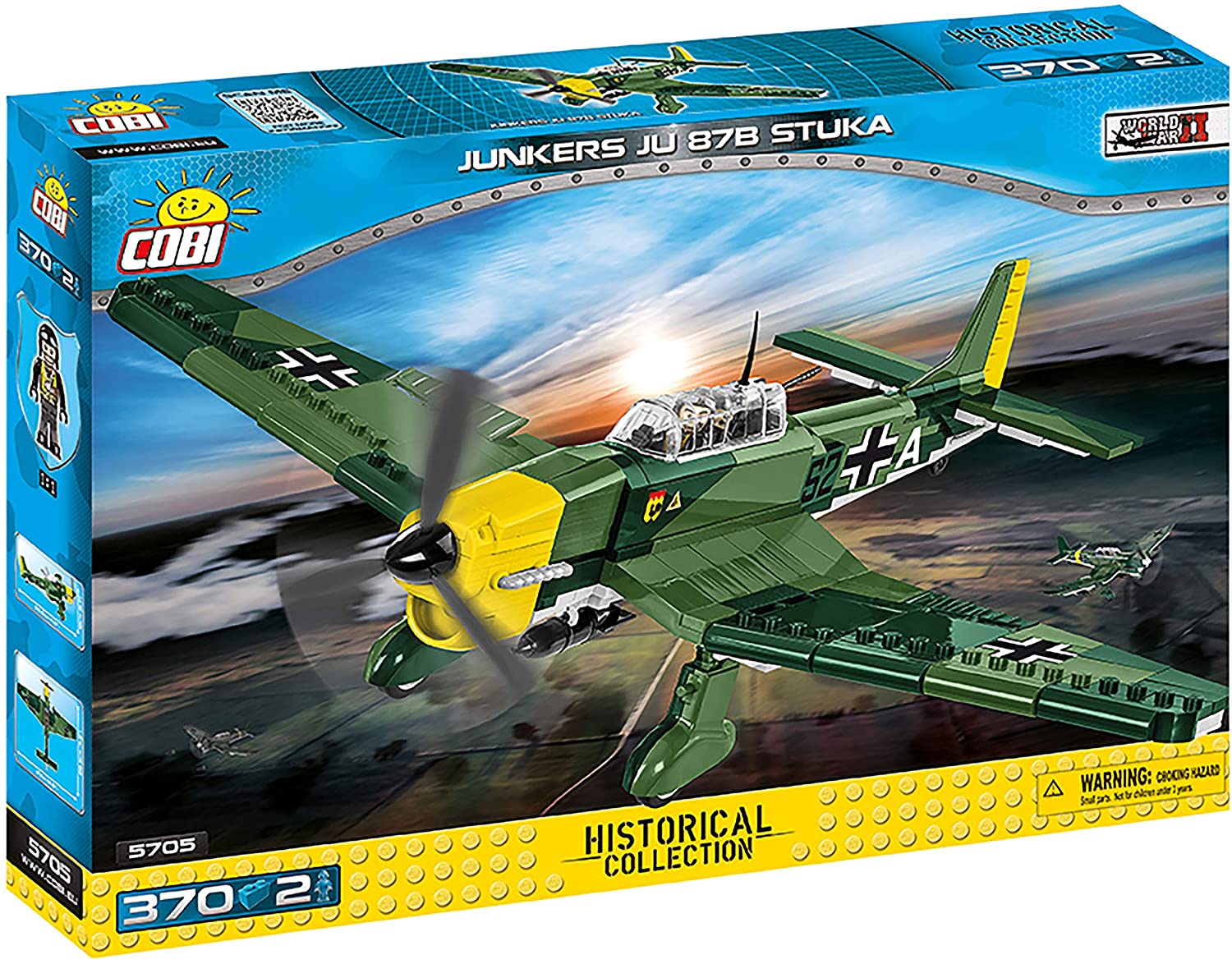 Cobi Cobi-5705 Toys, Green, Yellow