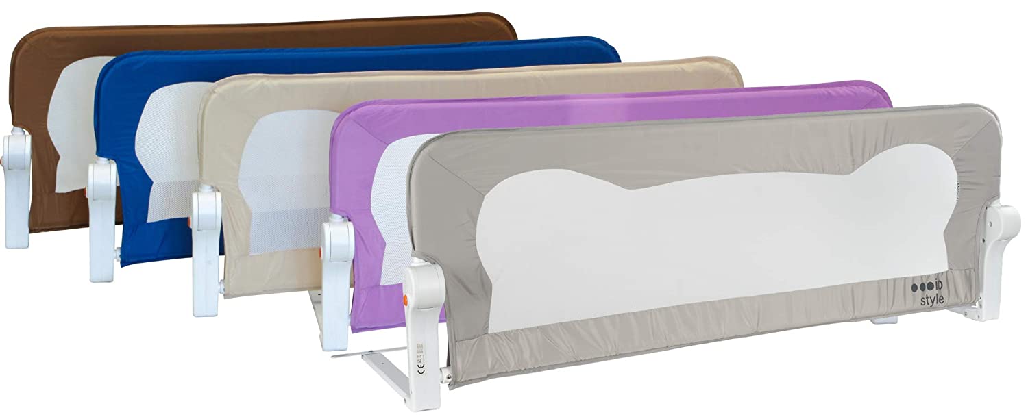 ib style® Finn Bed Rail, Tear-Resistant and Shockproof, 4 Sizes, 4 Colours, Height: 42 cm 102cm Sandy