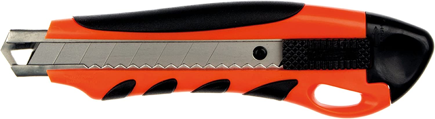 Perel 1907/8 18 mm Heavy Duty Cutter with Auto Lock Mechanism