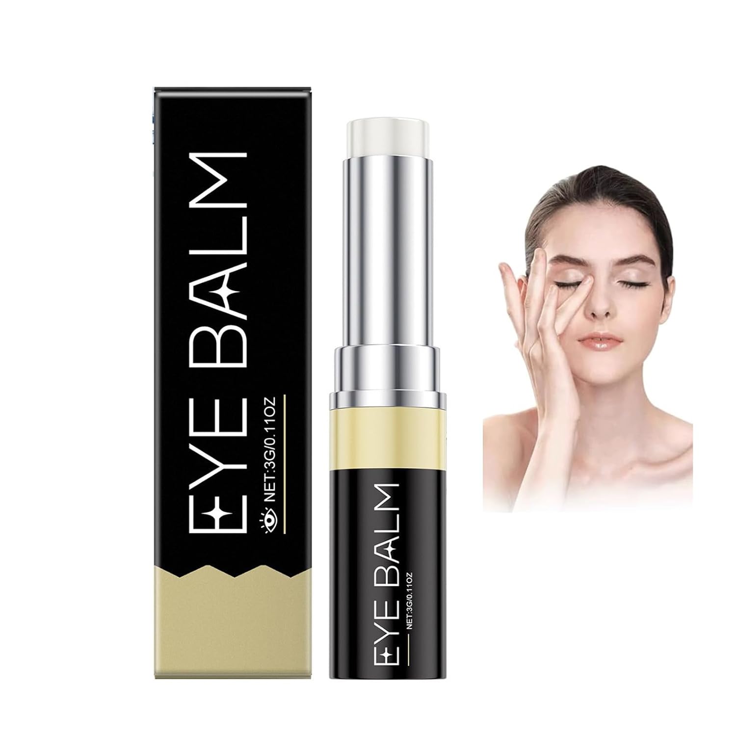Lumibalm Eye Serum Stick for Eye Bags, Dark Circles, Puffiness, Fine Lines