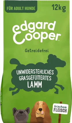 Dry dog ​​food with grass-fed lamb & apple, adult, 12 kg