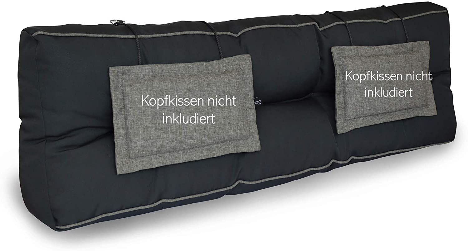 Lileno Home Palette Cushion Set, Coal / Grey