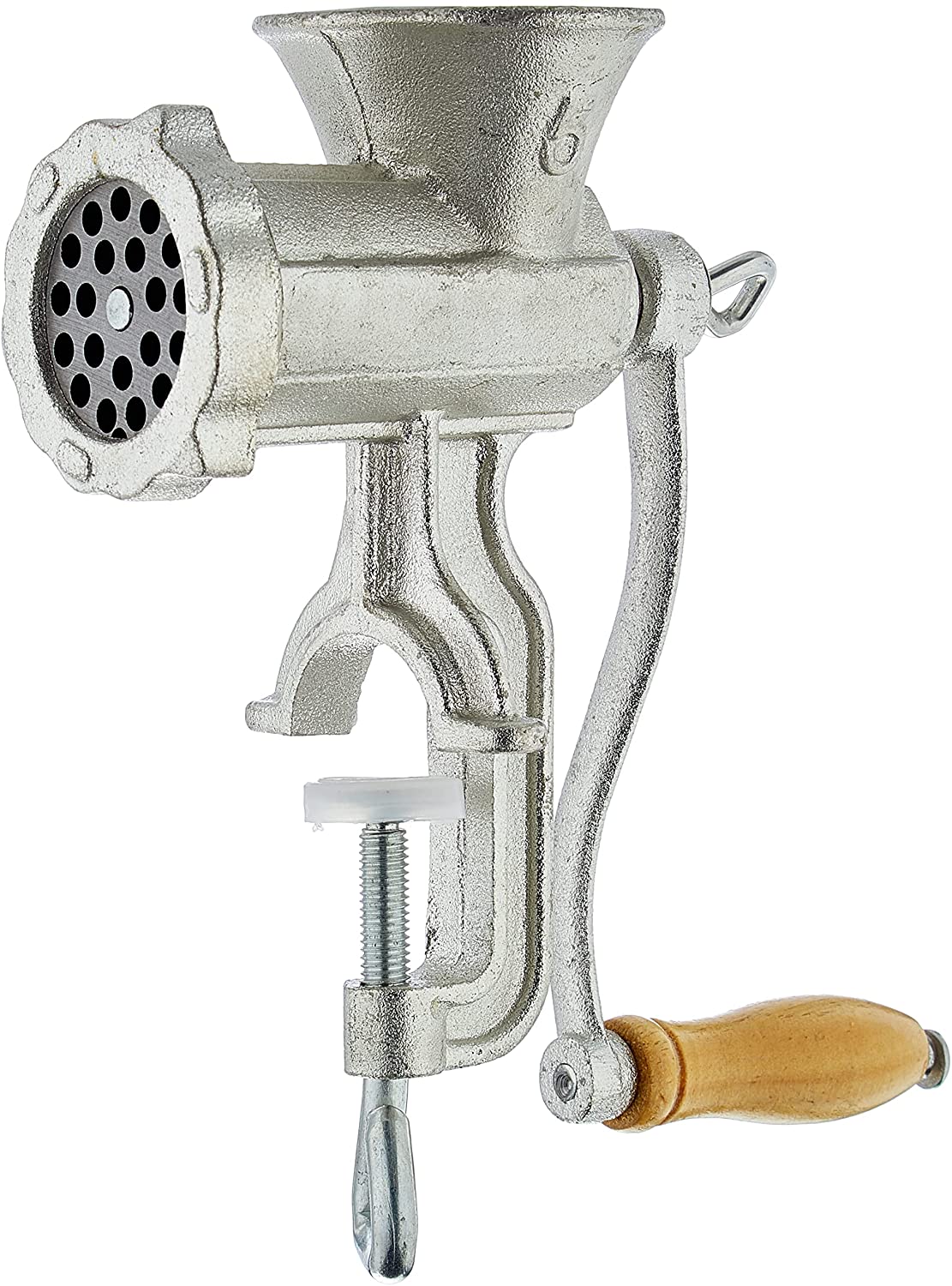 Louis Tellier N4005 C Meat Mincer No. 5 Clamp Cast Iron
