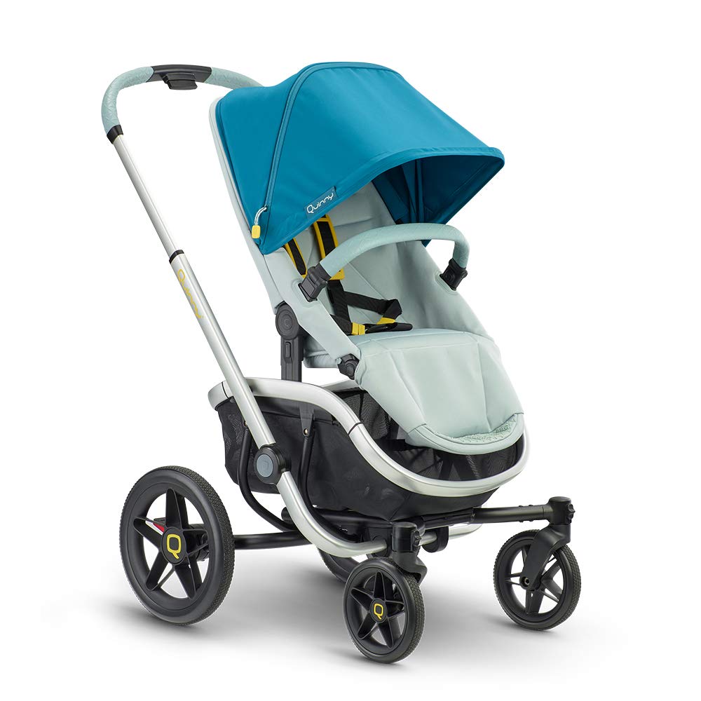 Quinny VNC Pushchair, Can be Used from Approx. 6 Months to Approx. 3.5 Years (0-15 kg), Stylish Buggy Foldable with One Hand and and Extremely Manoeuvred, Grey