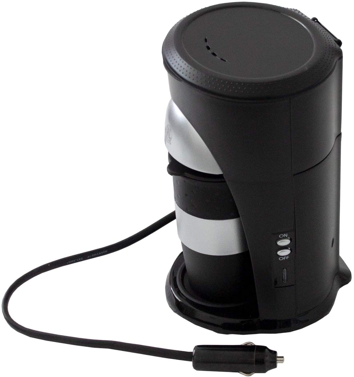 Multistore 2002 Truck coffee pod machine with coffee cup for connecting to the cigarette lighter 24 V / 300 W – travel coffee machine truck, boat or camper