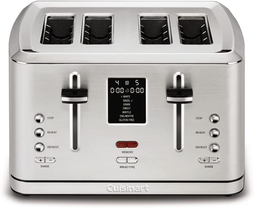 Cuisinart CPT-740 Digital Memory Set Toaster, Stainless Steel, Silver