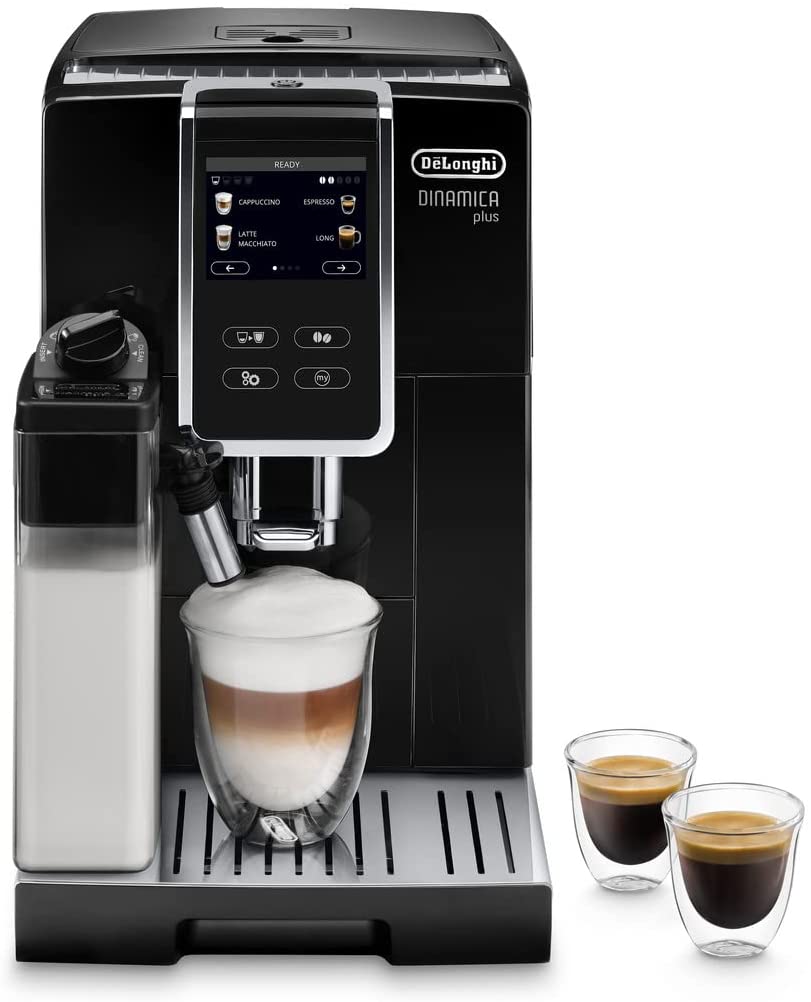 DeLonghi De\'Longhi Dinamica Plus ECAM 370.70.B Fully Automatic Coffee Machine with