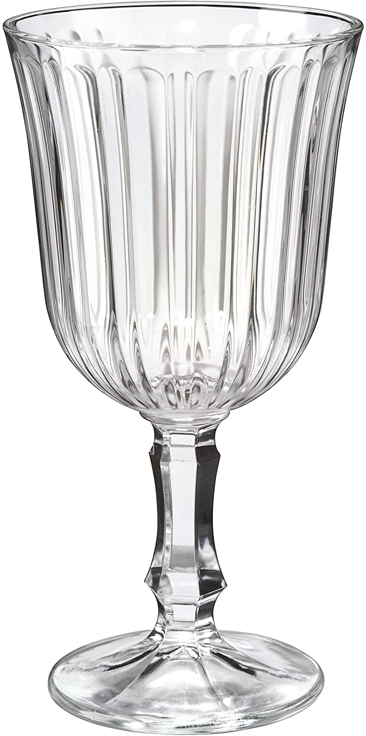 Libbey Belem Wine Glasses 180 ml Set of 6 Dishwasher Safe 14.4 cm High