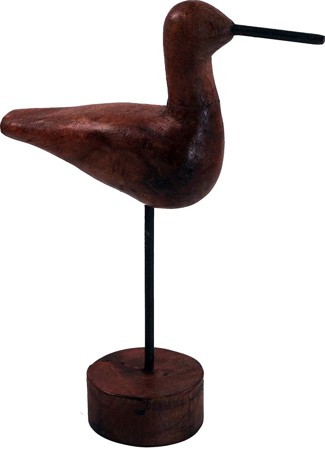 Guru-Shop Wooden Bird Statue, Figurine/Sculpture And Decorative Objects