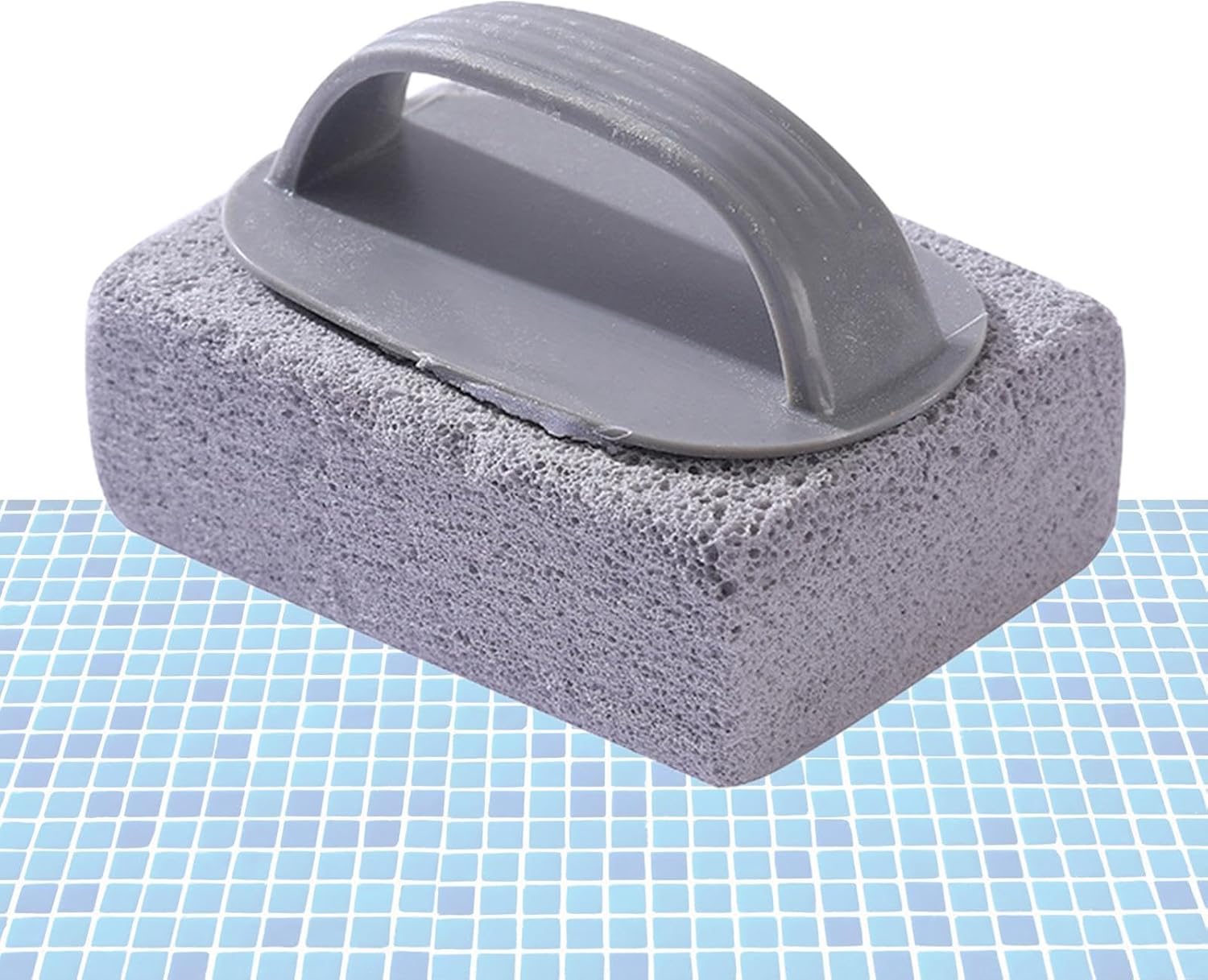 4 Pieces Pool Pumice Stone for Pool Cleaning, Pool Calcium Remover, Pool Cleaning Block, Swimming Pool Pumice Stone for Pools, Spa Tile Grout, Concrete Cleaning