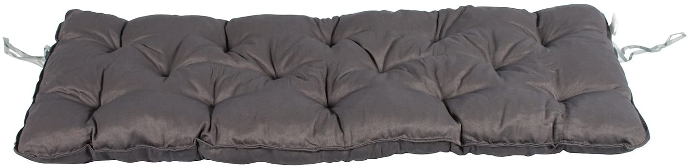 Meerweh 2-Seater Bench Cushion Approx. 120 X 50 X 10 Cm Grey