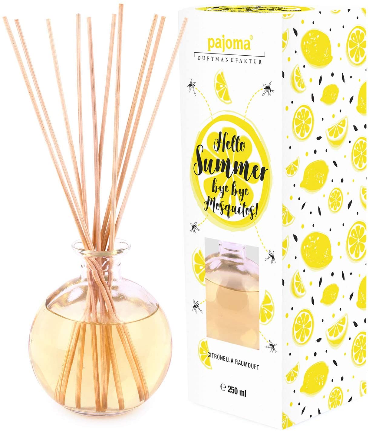 Pajoma Room Fragrance Citronella 250 Ml In Gift Packaging