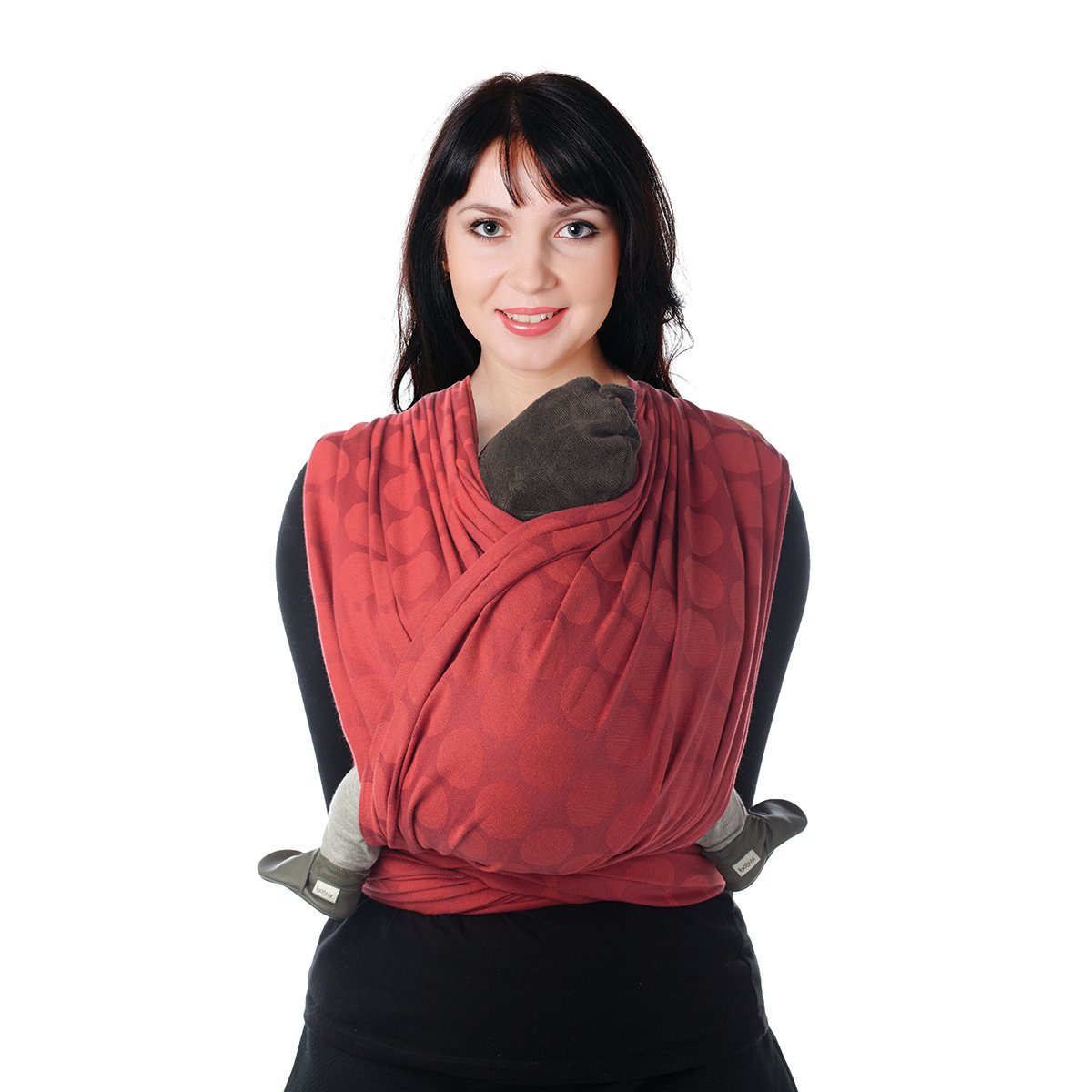 Babylonia Baby Carriers Babylonia BB SLEN Baby Carrier 460 cm 100% Organic Red Chilli