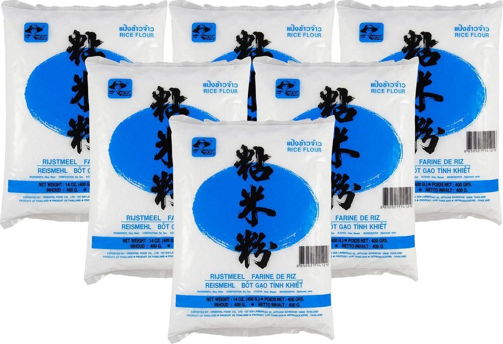6-pack FARMER BRAND Rice Flour 400g / Rice Flour / Rice Flour