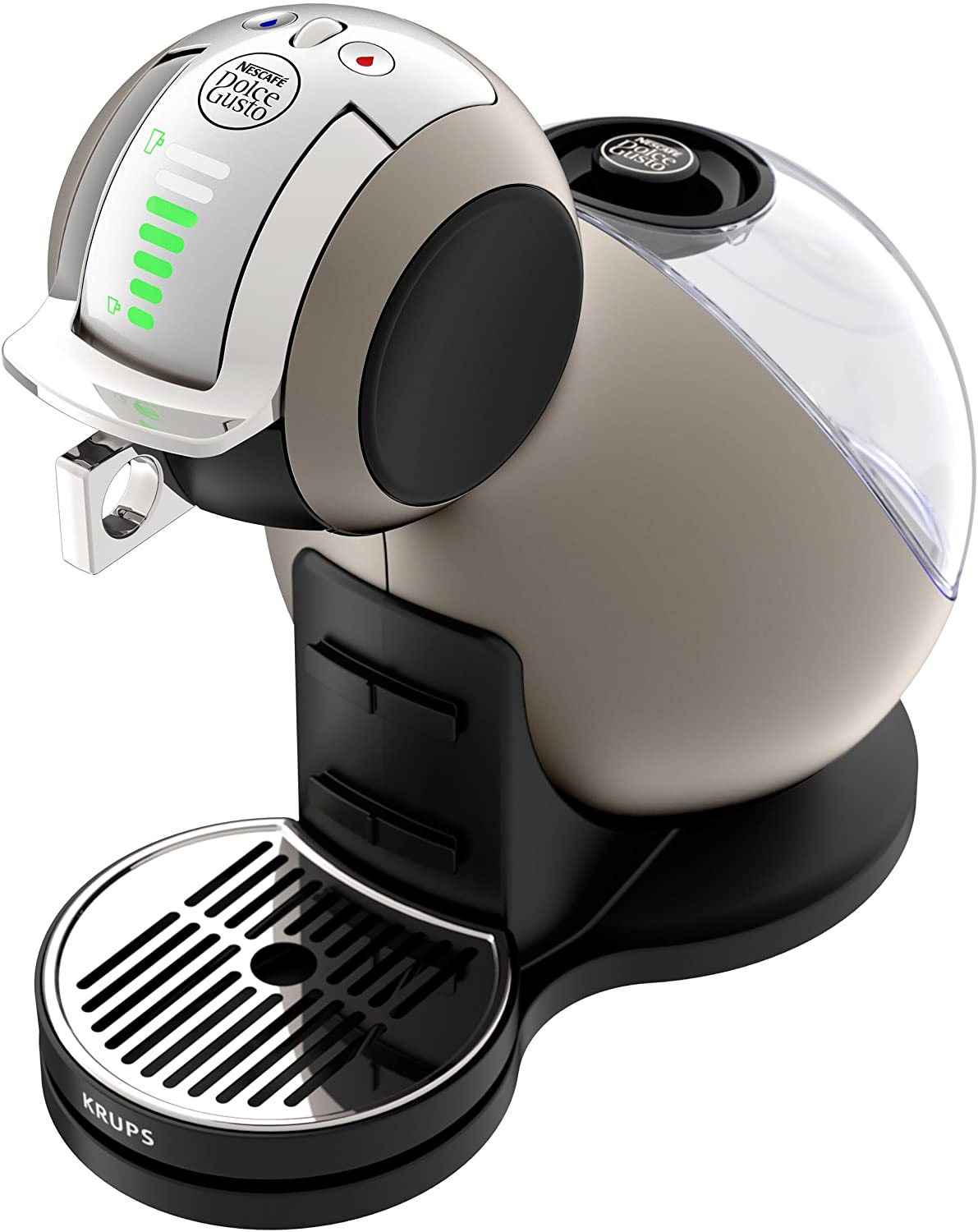 Krups Dolce Gusto Melody 3 - coffee makers (freestanding, Fully-auto, Coffee capsule, Caffe latte, Caffe lungo, Cappuccino, Espresso, Black)