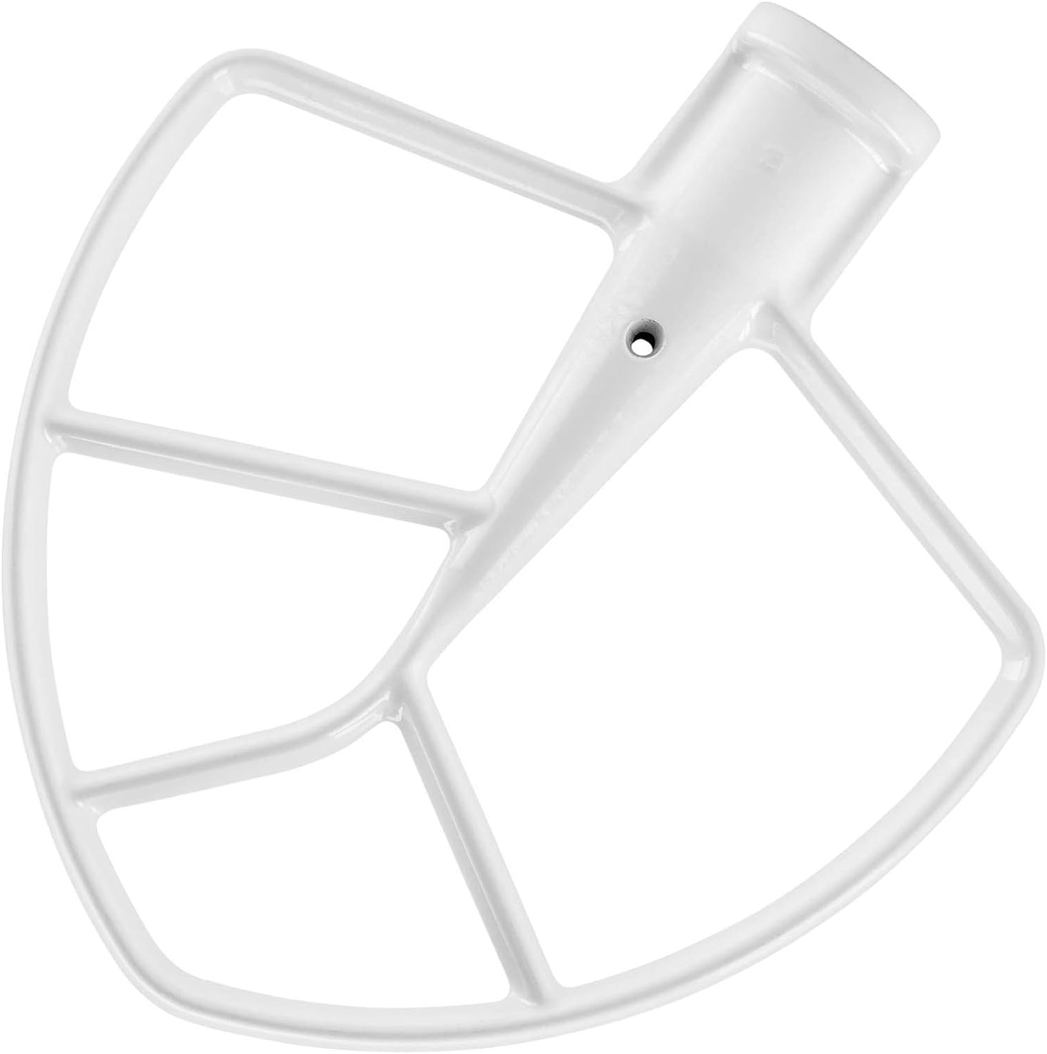 KitchenAid Coated Flat Beater KN256CBT Coated Flat Beater - Fits Bowl Lift Models KV25G and KP26M1X, White