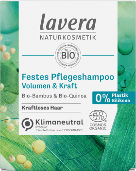 lavera Solid Shampoo Volume & Strength, 50 g