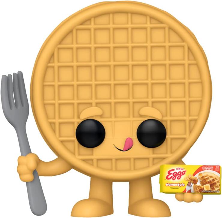 Funko Pop! AD Icons: Kelloggs - Eggo Waffle - Vinyl Collectible Figure - Gift Idea - Official Merchandise - Toys For Children and Adults - Ad Icons Fans - Model Figure For Collectors and Display