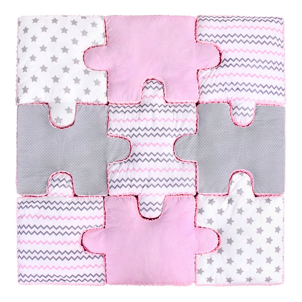 Lulando Puzzle Cushion Set Of 9, Soft Puzzle Play Mat Game Mat To Frolic An