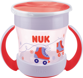 NUK Evolution Mini Magic Cup red/Purple, 160ml, 1 pc