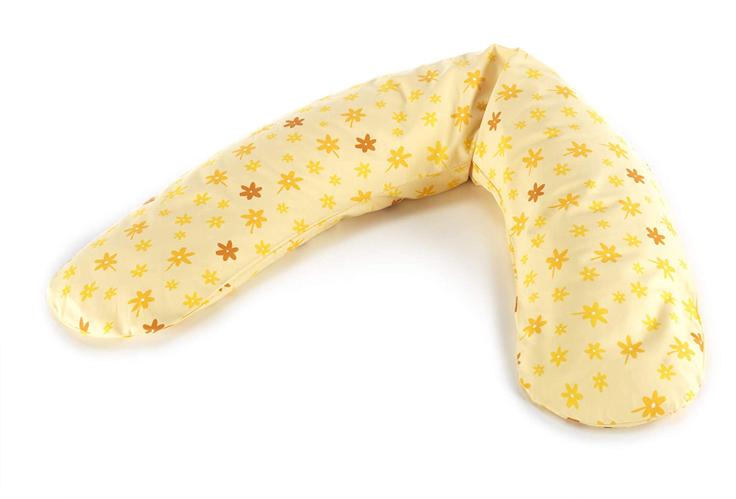 The Theraline Comfort Nursing Pillow Filled with Fine Sandy Micro Beads Including Outer Cover 180 cm
