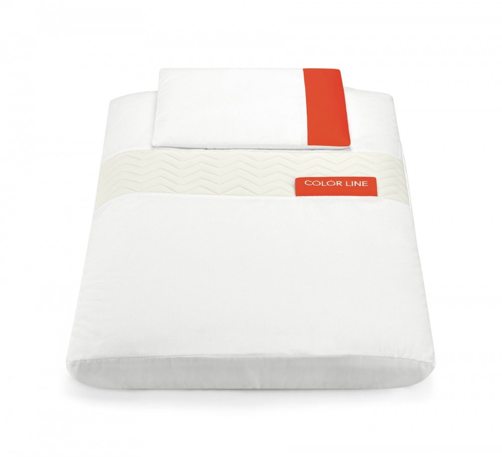 Cullami Cam Wear for Cot in White – Red