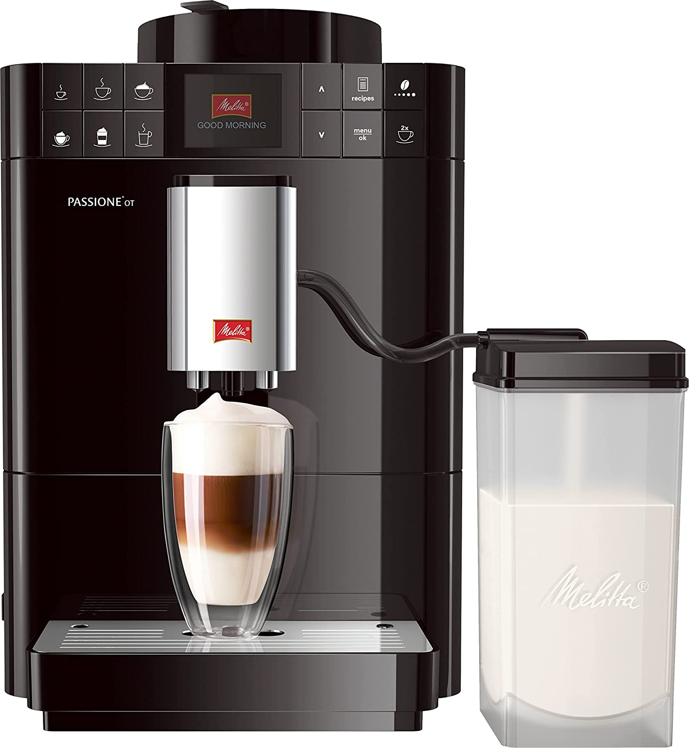 Melitta F53/1-102 Passione OT, Fully Automatic Coffee Machine - Black