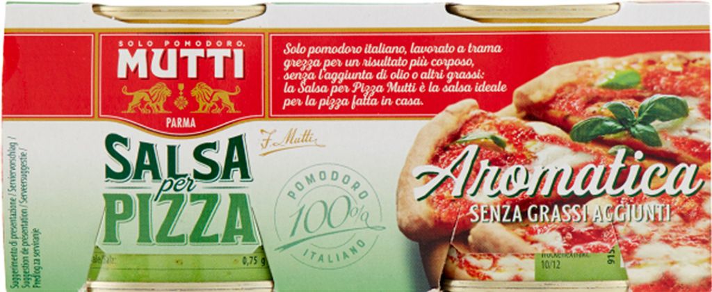 6x Mutti Pizza Sauce Aromatizzata 2x210g