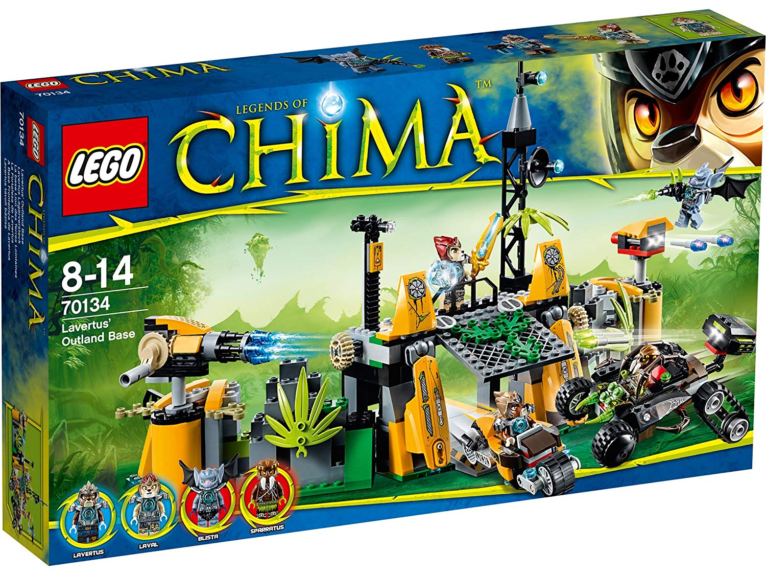 Lego Legends Of Chima Lavertus Outland Base